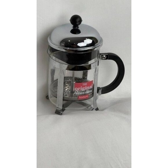 Bodum The Original French Press Coffee Maker 34 Oz Glass & Stainless Steel - Picture 4 of 10
